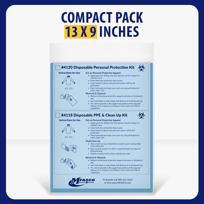 Personal Protection Equipment Kit With Gown MFA