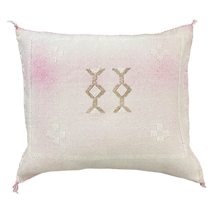 Petal XXXIII Moroccan Sabra Cactus Silk Pillow