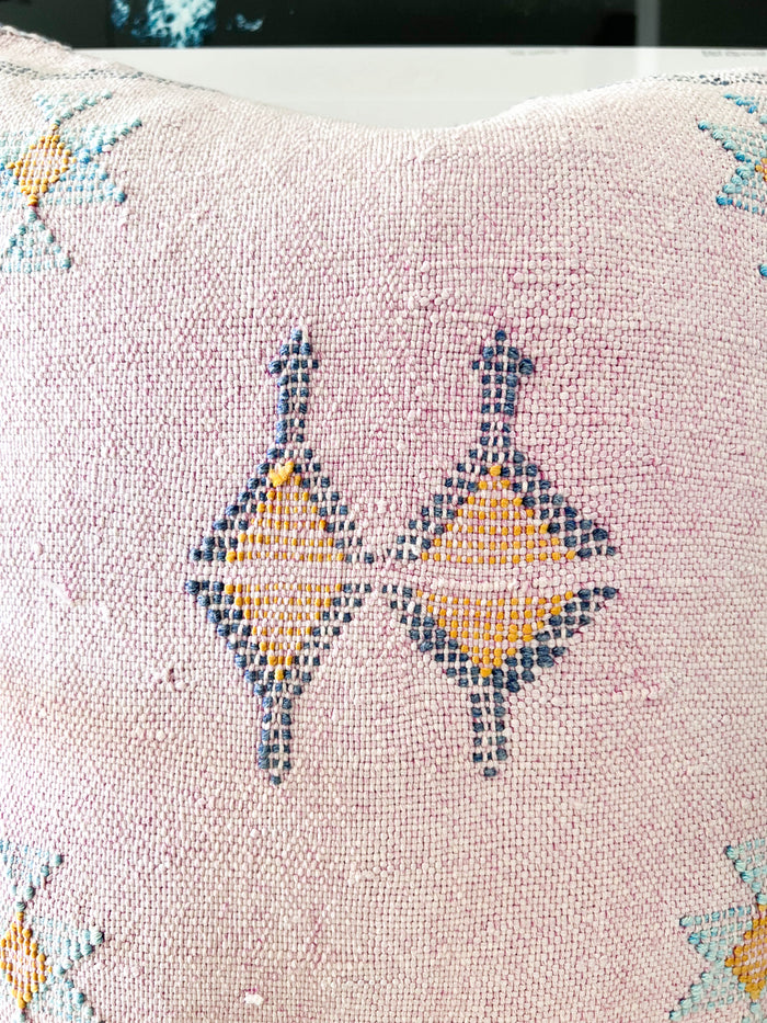 Petal XXXIV Moroccan Sabra Cactus Silk Pillow
