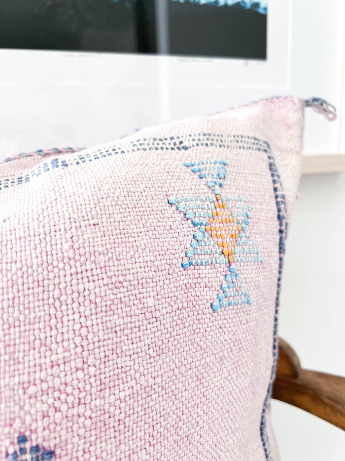 Petal XXXIV Moroccan Sabra Cactus Silk Pillow