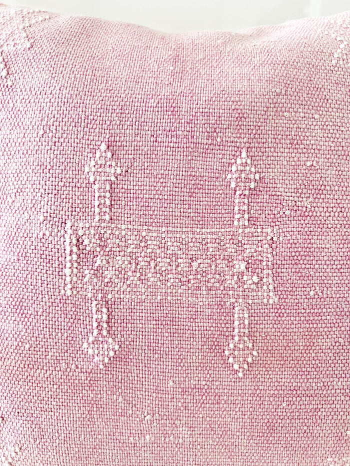 Petal XXXV Moroccan Sabra Cactus Silk Pillow