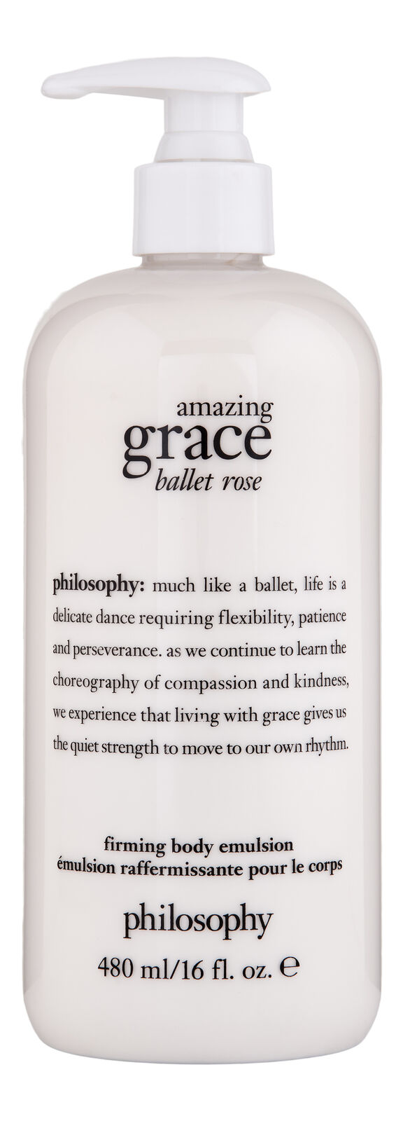 Philosophy Amazing Grace Ballet Rose 480 ML Firming Body Emulsion - authentic fragrance from Brands Warehouse Canada
