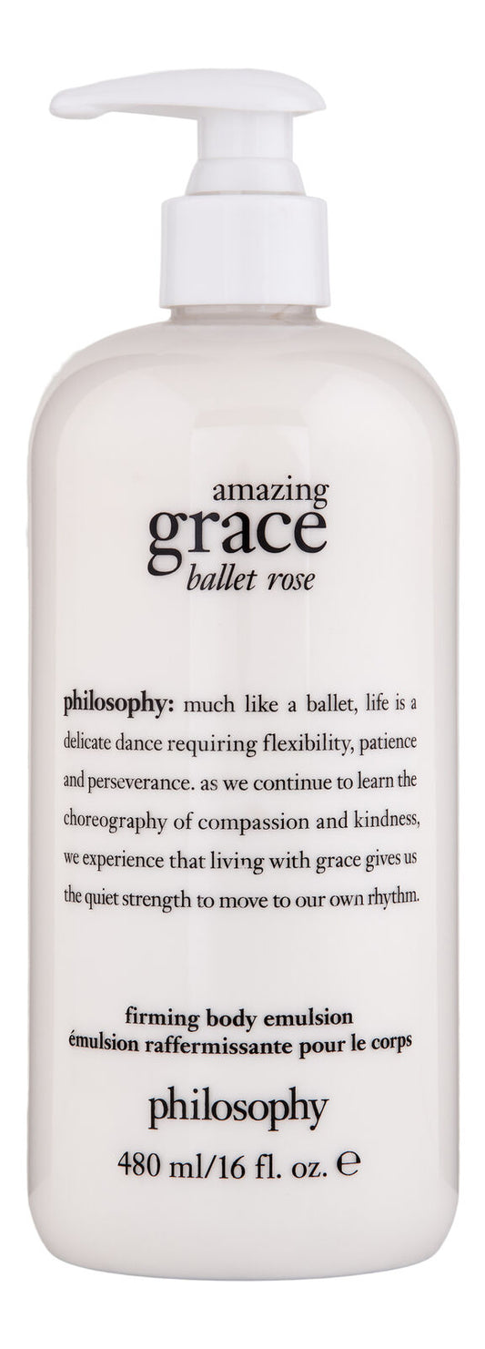 Philosophy Amazing Grace Ballet Rose 480 ML Firming Body Emulsion - authentic fragrance from Brands Warehouse Canada