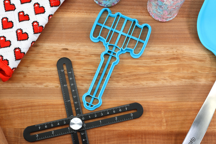 Phoenix Wright Cookie Cutters- Edgeworth, Judge Gavel, Maya Magatama, Phoenix Attorney Badge, Phoenix Point