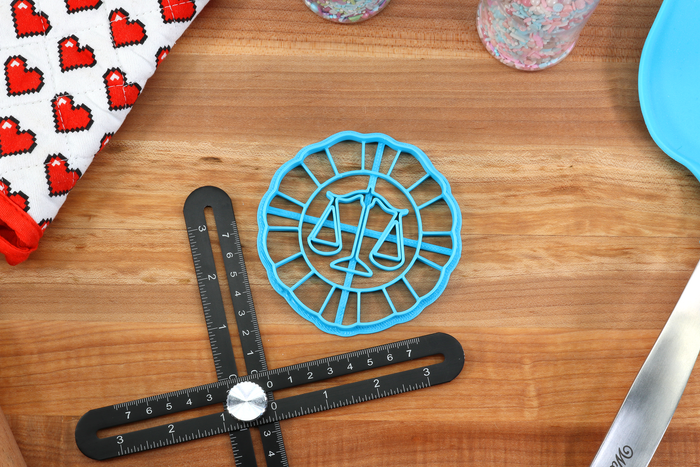 Phoenix Wright Cookie Cutters- Edgeworth, Judge Gavel, Maya Magatama, Phoenix Attorney Badge, Phoenix Point