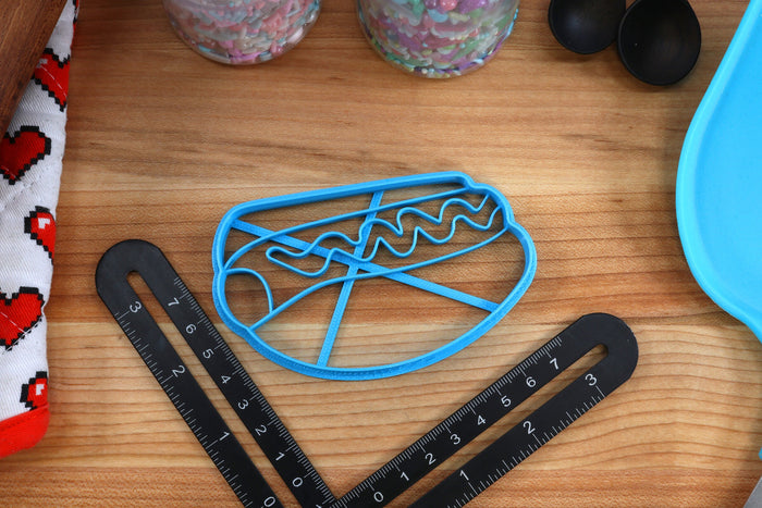 Picnic Food Cookie Cutters - Frankfurter, Ketchup Bottle, Mustard Bottle, Picnic Basket, Picnic Blanket
