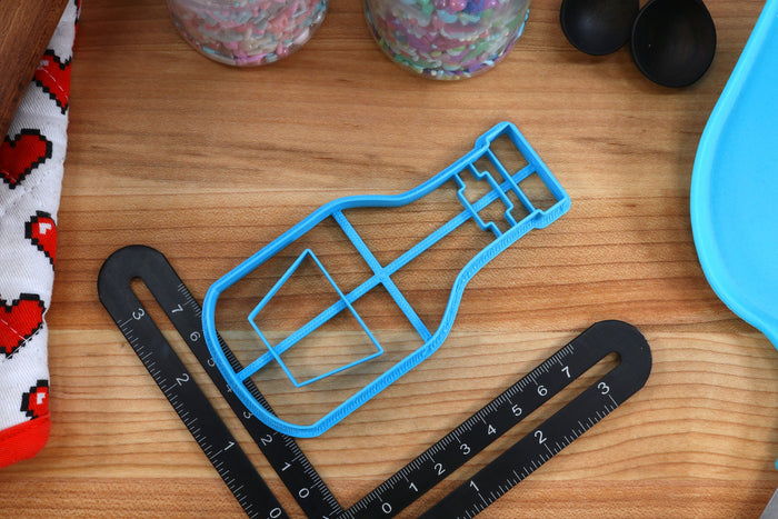 Picnic Food Cookie Cutters - Frankfurter, Ketchup Bottle, Mustard Bottle, Picnic Basket, Picnic Blanket