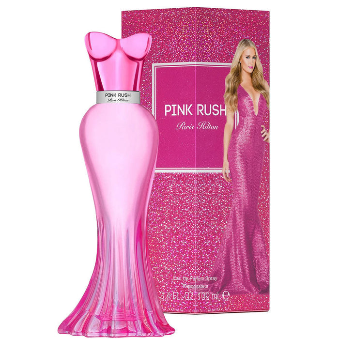 Pink Rush by Paris Hilton W-3.4-EDP-NIB - Perfumes Los Angeles