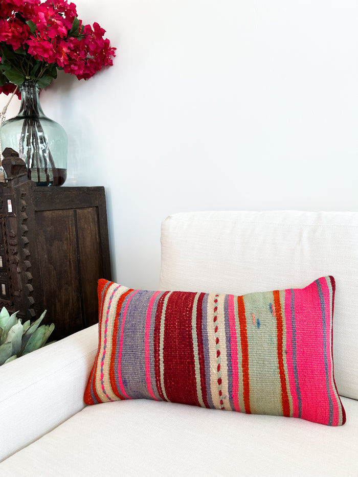 Pixie Kilim Pillow (12x24)