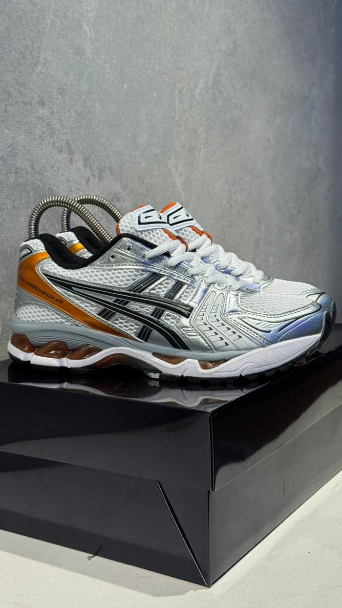 ASICS PLATA NARANJA