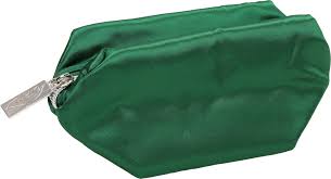 POCHETTE GREEN SATIN