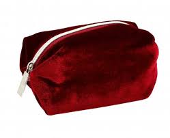 POCHETTE VELVET BURGUNDY