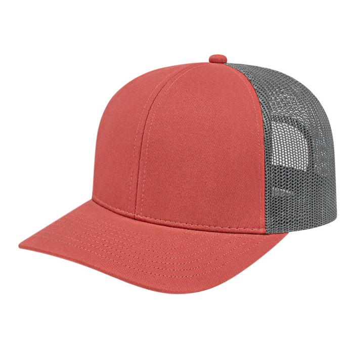 Poly/Cotton Mesh Back Cap