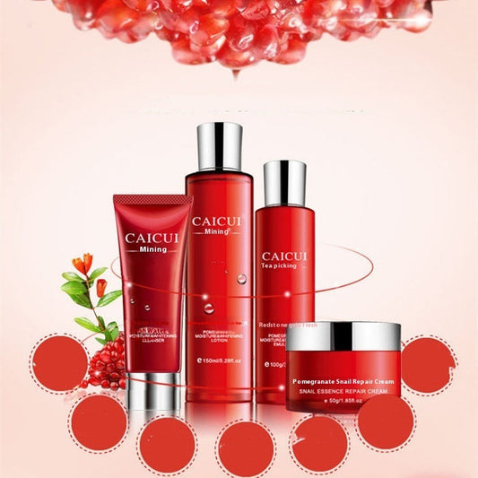 🍑 Pomegranate Hydrating Skincare Set