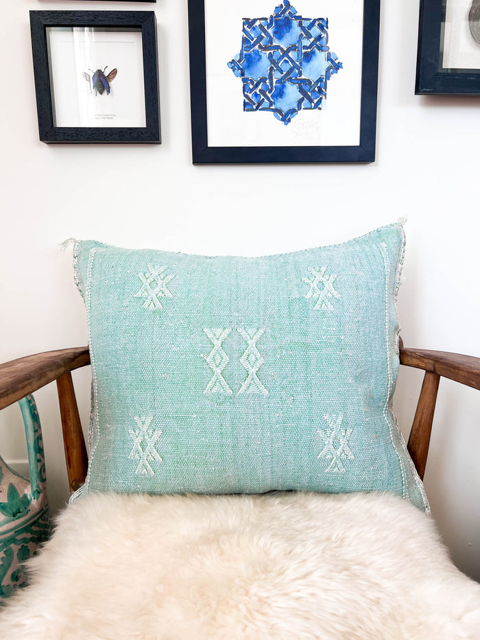 Pools XXIX Moroccan Sabra Cactus Silk Pillow