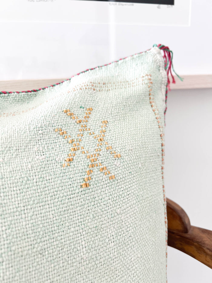 Pools XXXI Moroccan Sabra Cactus Silk Pillow