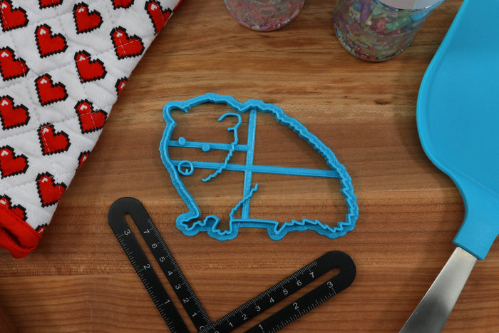 Possum Cookie Cutters - Cute Possum, Fluffy Possum, Possum Face, Possum Scream, Sitting Possum