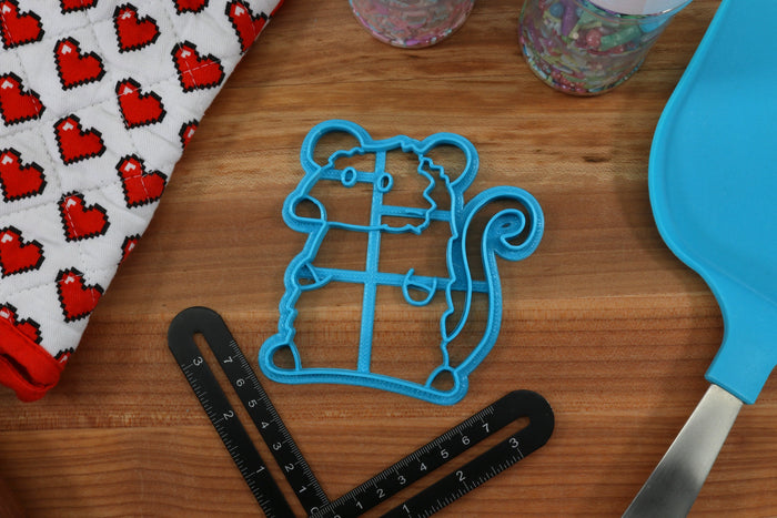 Possum Cookie Cutters - Cute Possum, Fluffy Possum, Possum Face, Possum Scream, Sitting Possum