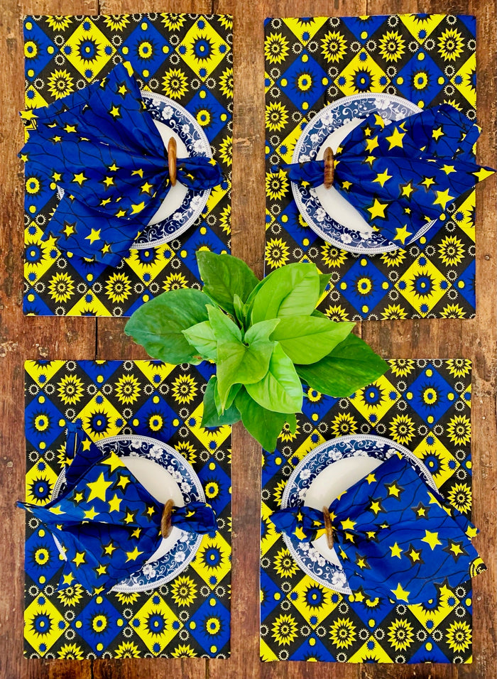 Prickle My Fancy Placemats & Prosec-Ho-Ho-Ho Napkins - Starter Set