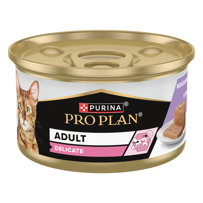 Pro Plan Delicate Digestion Cat Food Adult Foam Turkey