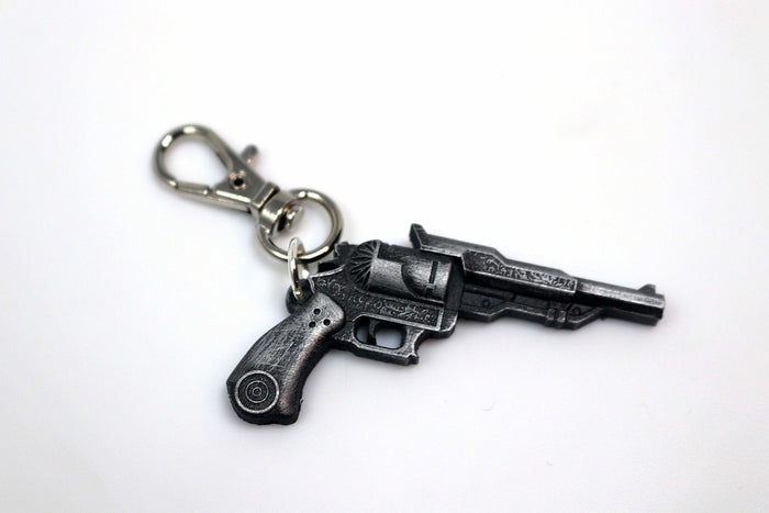 FFXV Prompto Revolver Keychain / Necklace Final Fantasy XV - LootCaveCo