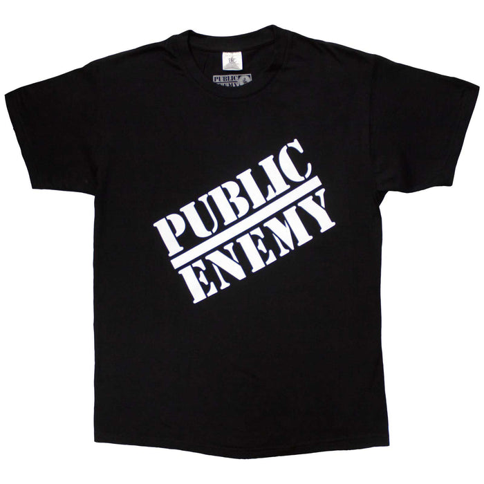 PUBLIC ENEMY - LOGO - T-Shirt Black