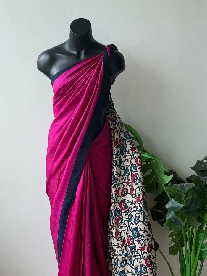 Pure Bhisnupuri silk saree
