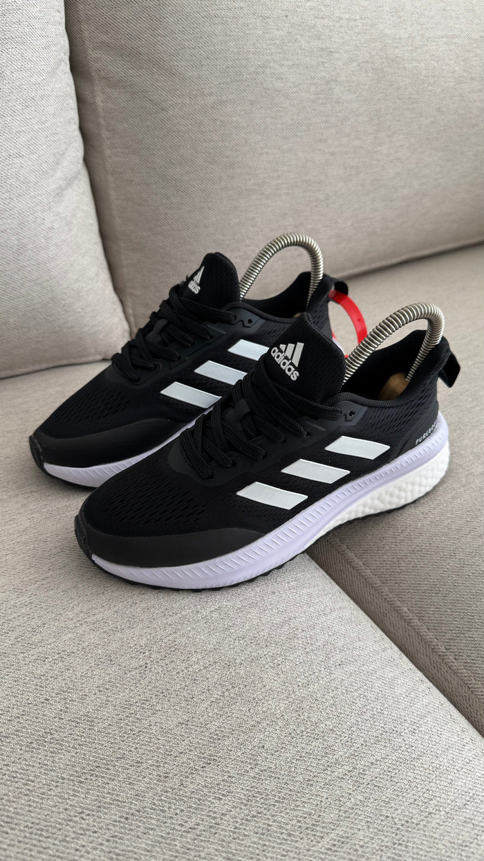 ADIDAS PUREBOOST NEGRO BLANCO PROMO