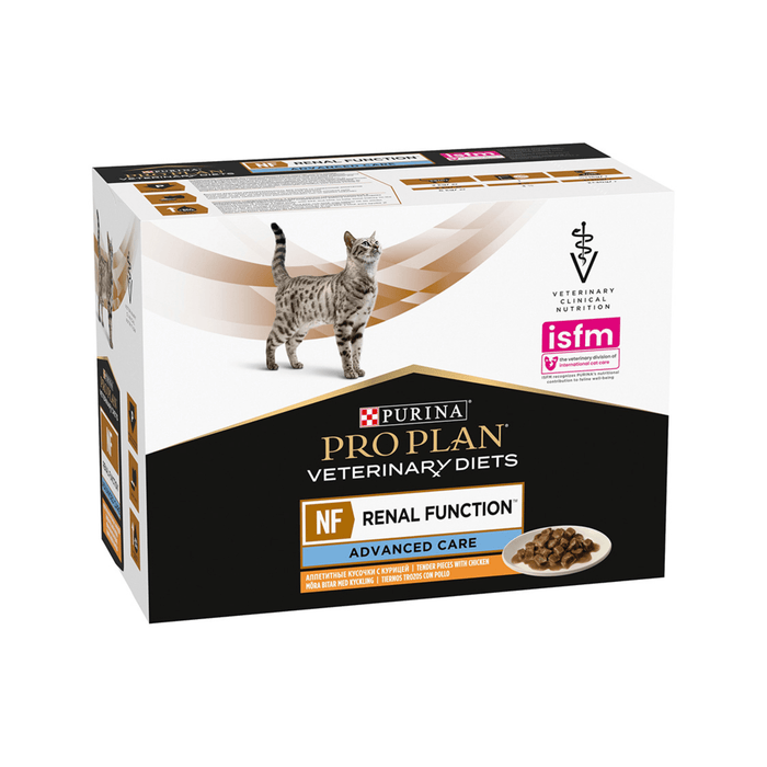 Purina Pro Plan Veterinary Diets NF Renal Function Wet Cat Food (Chicken) on white background