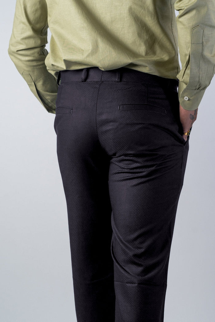Purple Color Formal Cotton Pant for Men - Punekar Cotton