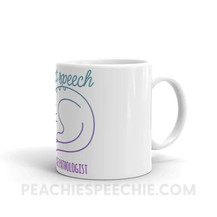 Purrrfect Speech Coffee Mug - 11oz - Mugs peachiespeechie.com