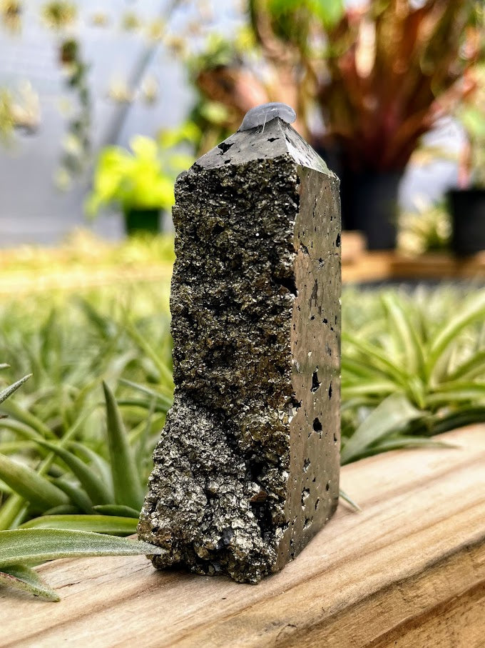 Pyrite Crystal Point