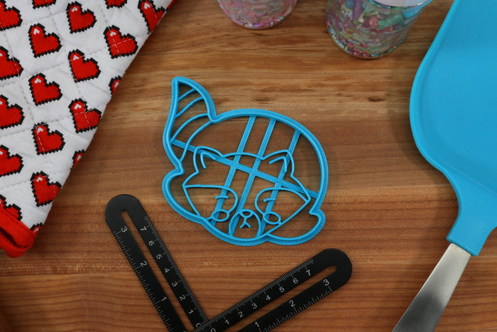 Raccoon Cookie Cutters  - Happy Raccoon, Raccoon Face, Sleepy Raccoon, Standing Raccoon, Trash Raccoon- Trash Panda Gift