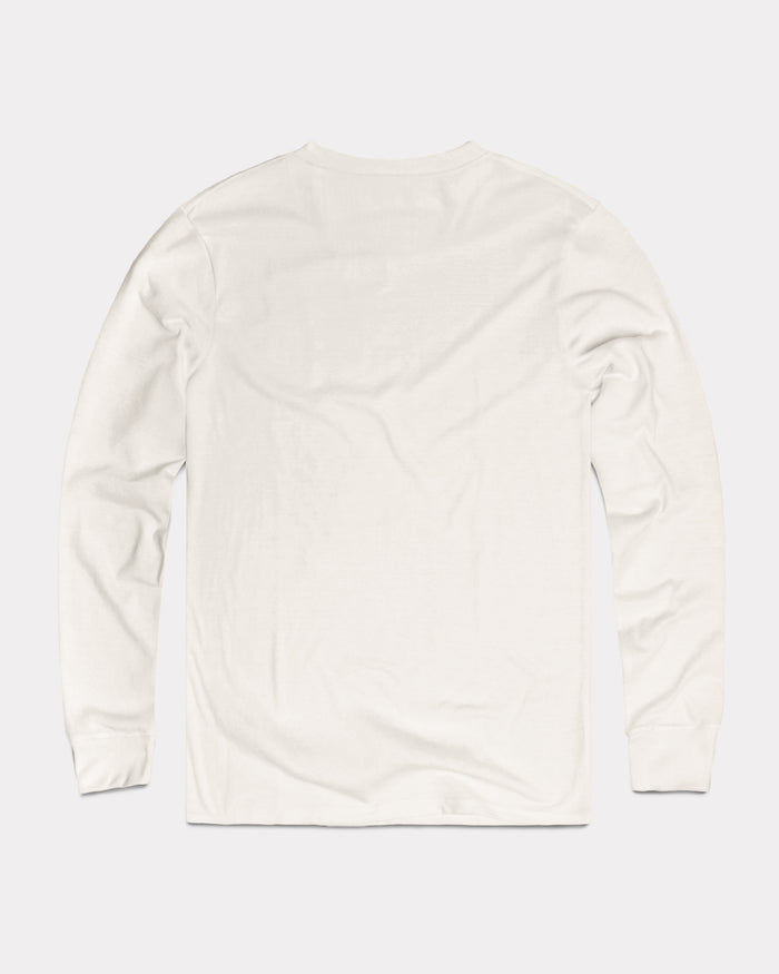 Vintage White Unisex Essential Long Sleeve T-Shirt