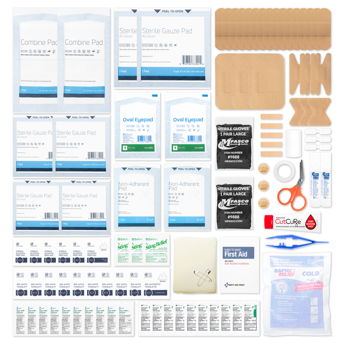 Ready First Aid Backpack Kit W/Label Area