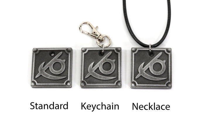 Reaper FFXIV Job Charm -  Metal Resin, Final Fantasy 14 FF14 Soul Crystal 1