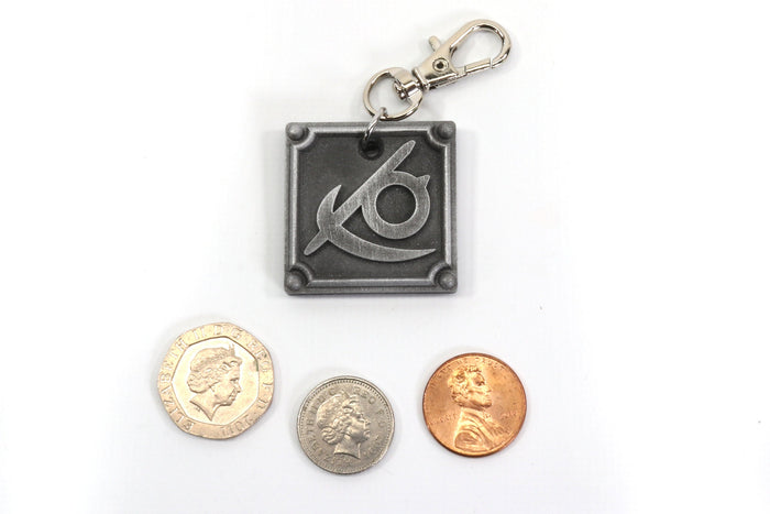 Reaper FFXIV Job Charm -  Metal Resin, Final Fantasy 14 FF14 Soul Crystal 1