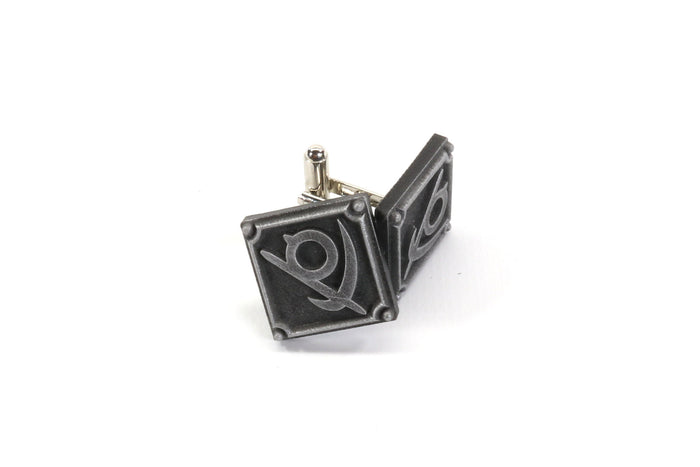 Raaper FFXIV Job Cufflinks - Metal Resin, Final Fantasy 14 FF14 Soul Crystal