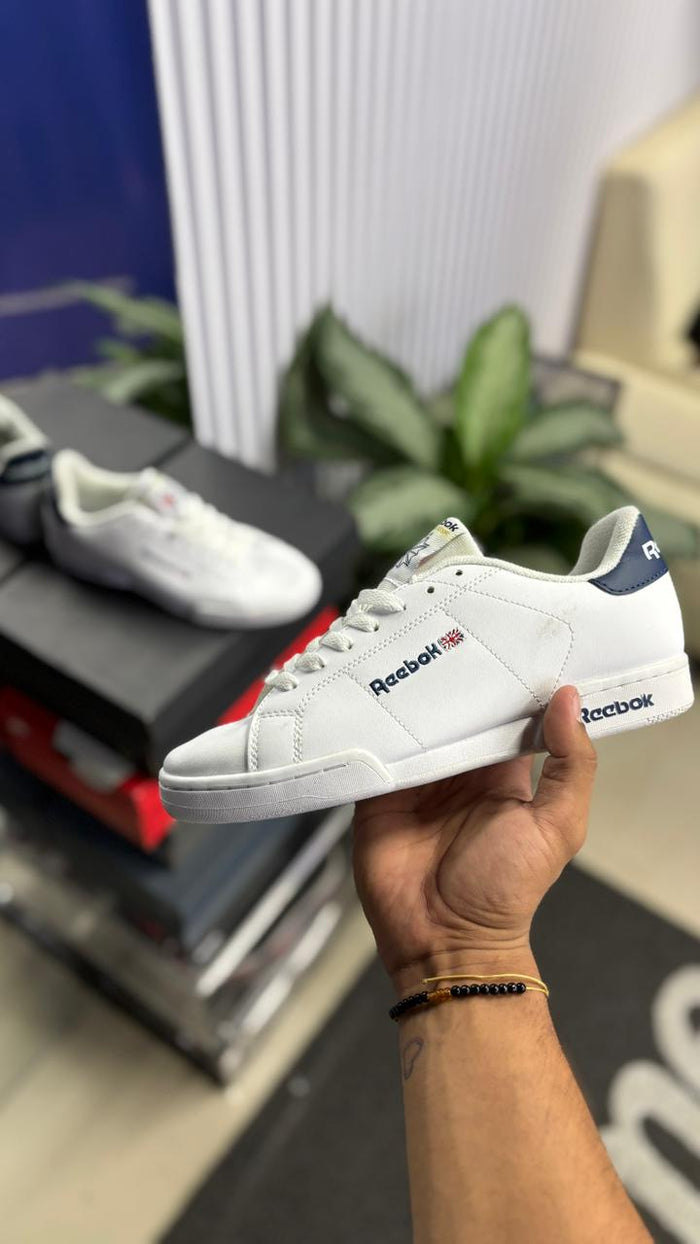 REBOOK CLASICO BLANCO AZUL