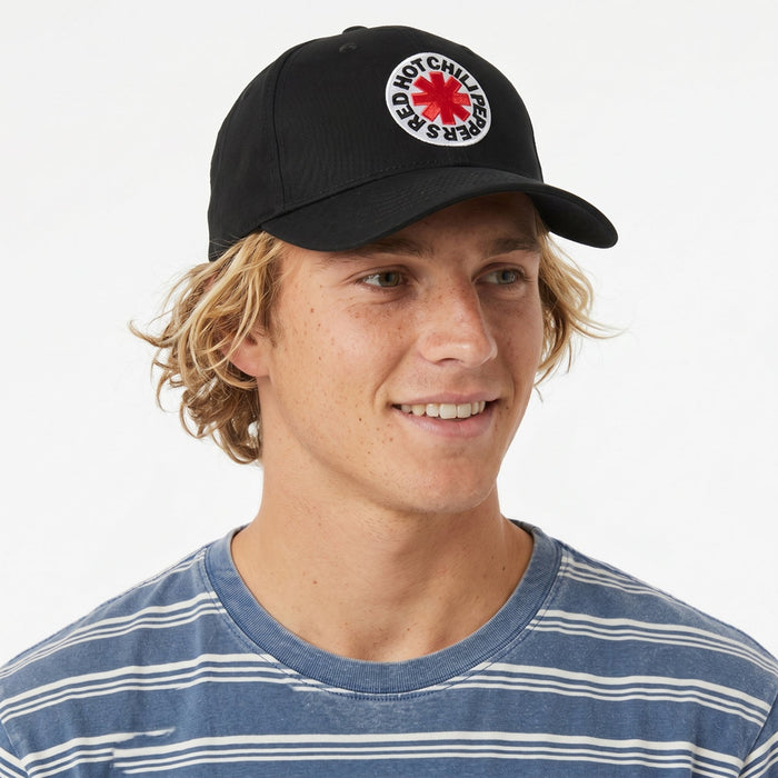 RED HOT CHILI PEPPERS - CLASSIC ASTERISK - Baseball Cap Black