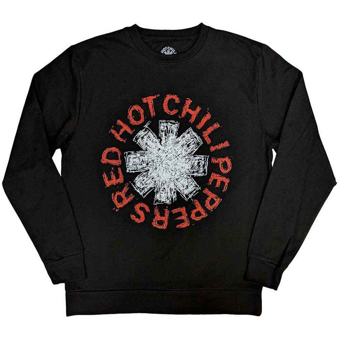 RED HOT CHILI PEPPERS - SCRIBBLE ASTERISK - Sweatshirt Black