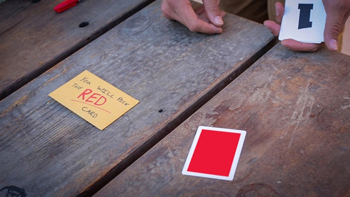 Red Prediction by Daryl - Whatever Number the Spectator Chooses Is The Red Prediction!
