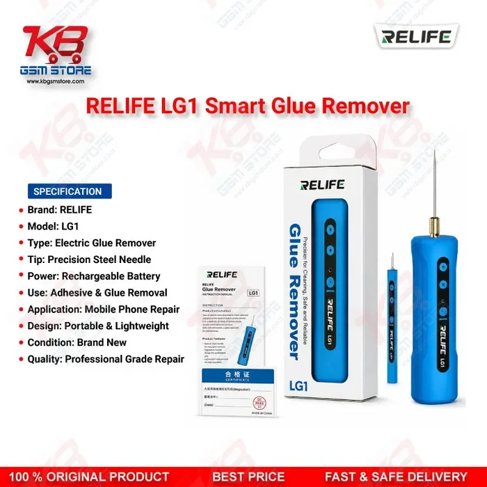 RELIFE LG1 Smart Glue Remover for Curved Screen & OCA Adhesive Removal
