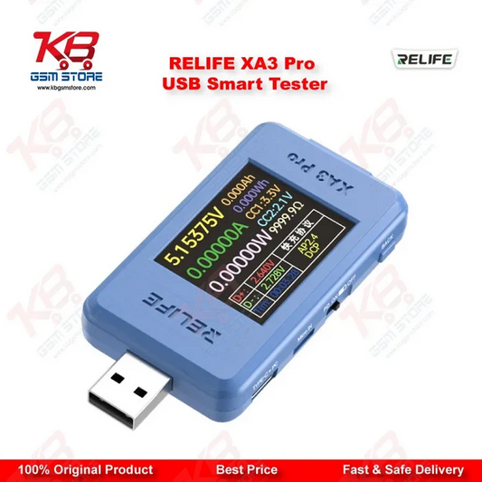 RELIFE XA3 Pro USB Smart Tester - PD QC Fast Charging Protocol Detector