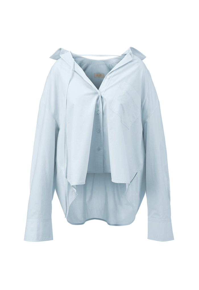 【RENEJ 2025AW】Cotton Tie Shirt