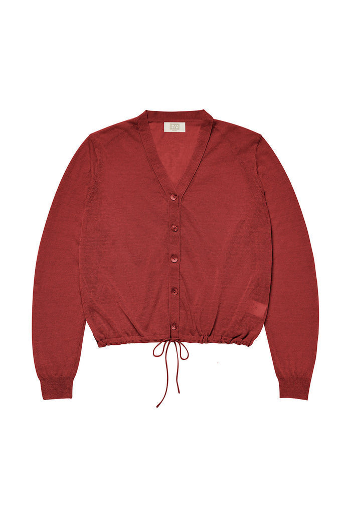 【RENEJ 2025AW】Linen New String Cardigan