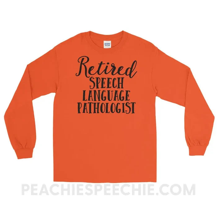 Retired SLP Long Sleeve Tee - T-Shirts & Tops peachiespeechie.com