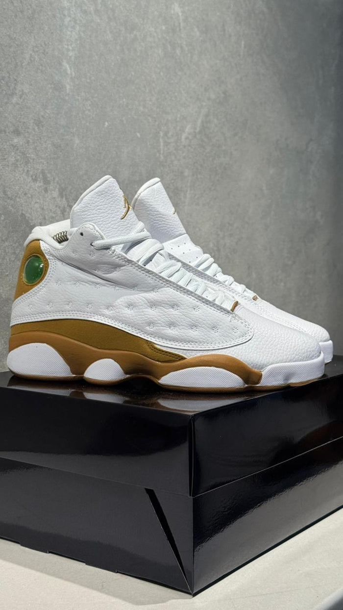 JORDAN RETRO 13 BLANCA DORADA