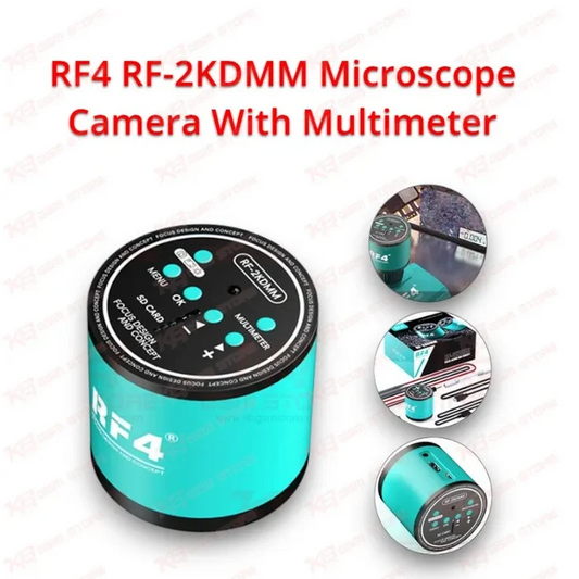 RF4 RF-2KDMM Microscope Camera With Multimeter