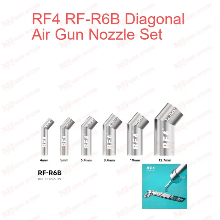 RF4 RF-R6B Diagonal Air Gun Nozzle Set